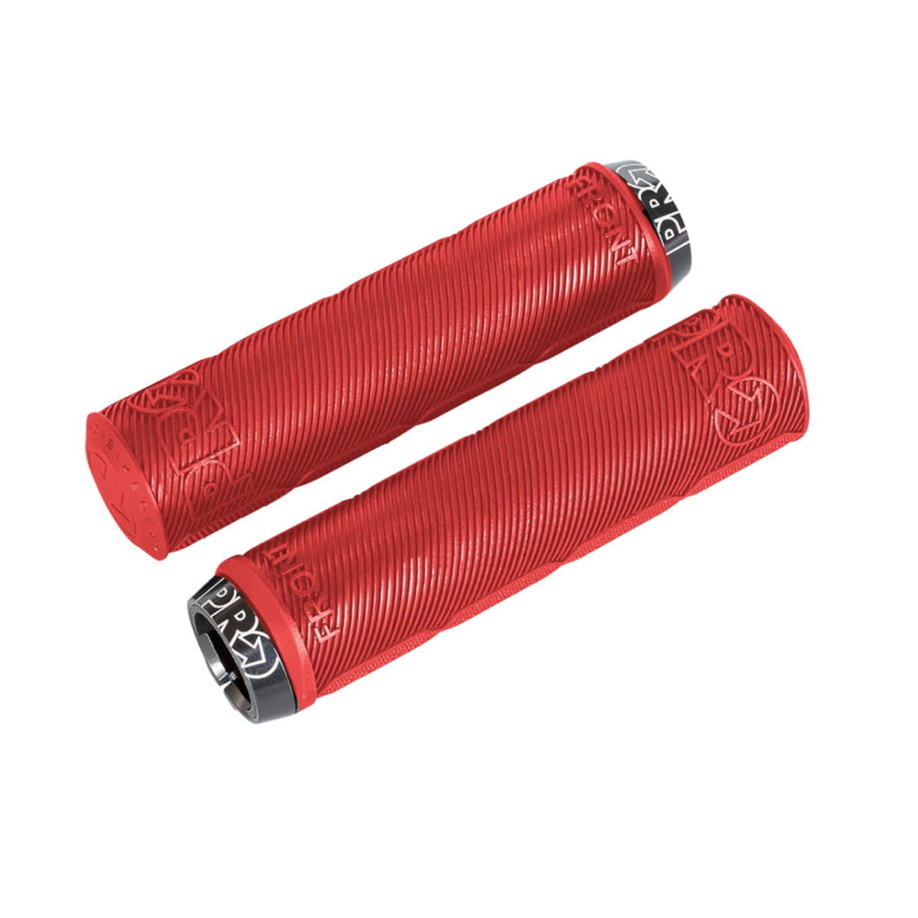 PRO Econtrol lock on handlebar grips 36mm 133mm red