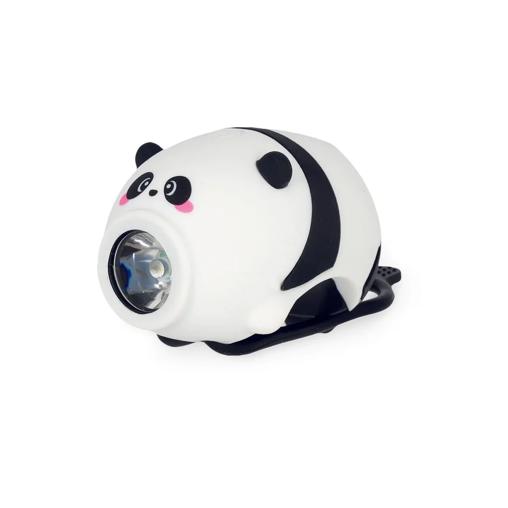 Laste rattatuli kellaga LEGAMI Panda, ABS/ silikoon