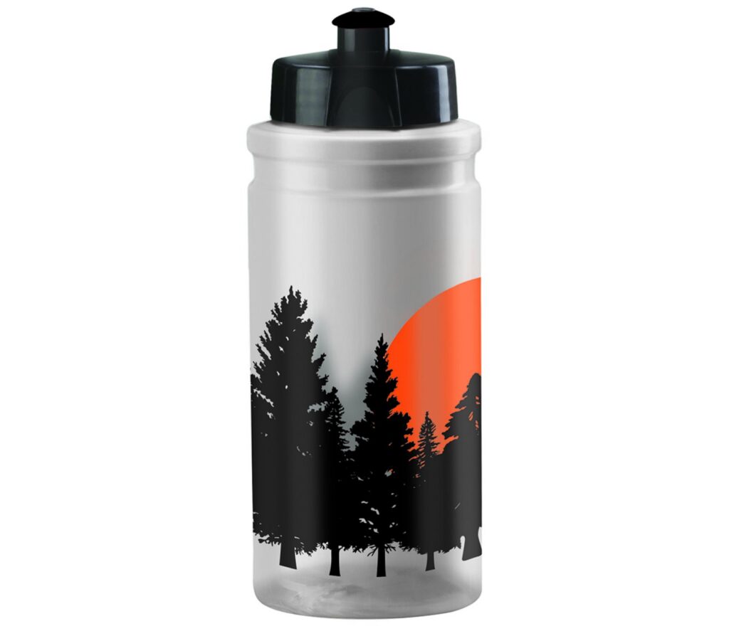 Joogipudel 550ml KLS TRACE 022 Forest, plast poolläbipaistev valge