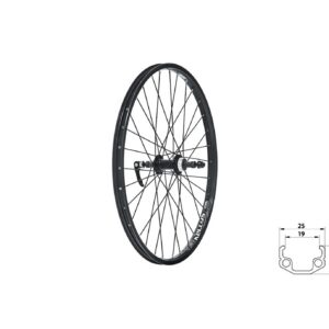 Tagajooks KLS Wasper 24" must, tirrile