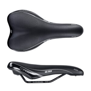 Sadul Force Rider GelTech 270x150mm, must