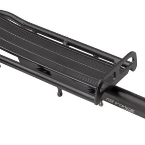 Pakiraam Force sadulapostile 25,0-31,6mm, alu must