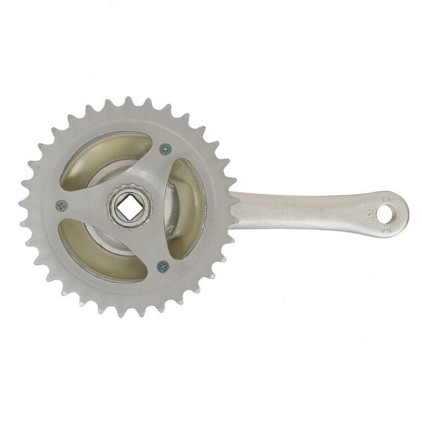Vändad 170mm 33T alumiinium hõbe, ilukilbiga - Image 2