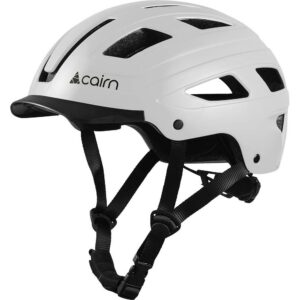Kiiver Cairn Clarke 59-61cm, matt valge