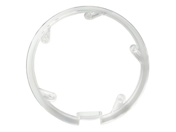 Ketikaitse 42T 5 auku Ø185mm BCD135mm 75/85/75/85/95mm, plast läbipaistev