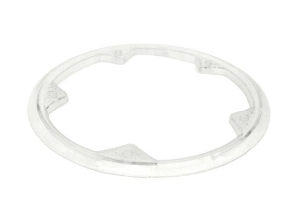 Ketikaitse 48T 5 auku Ø218mm BCD162mm 5x100mm, plast läbipaistev