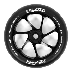 Tõukeratta ratas Slamm 110 mm Team, alu must