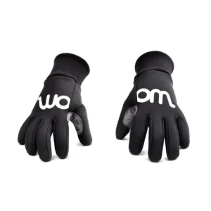 Laste soojad rattakindad Woom Warm Tens 7, must/helkiv