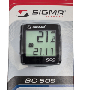 Rattakompuuter Sigma BC 509, juhtmega must