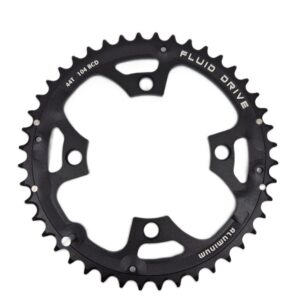 Hammasratas 44T SunRace CRMX0 4 auku BCD 104mm, must