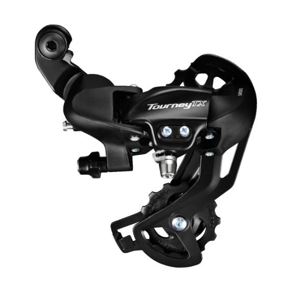 Tagavahetaja 7-8 käiku Shimano Tourney TX RD-TX800 SGS, must