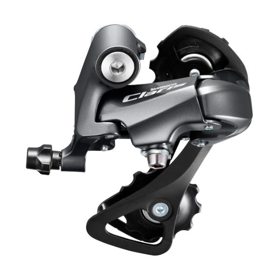 Tagavahetaja 8 käiku Shimano Claris RD-R2000-GS, must